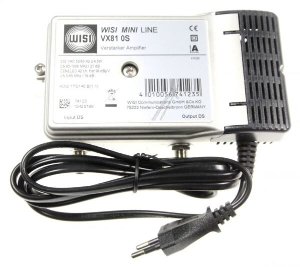 VX 81 0S 76746 HAUSANSCHLUSSVERSTÄRKER 21DB,  1GHZ,  NACH KDG 1TS140