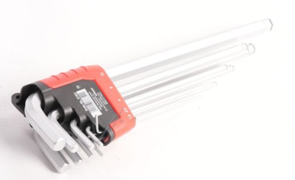 369RH9 37351 STIFTSCHLÜSSELSET IM ERGOSTAR HALTER 369R SW1,5, SW2, SW2,5, SW3, SW4, SW5, SW6, SW8, SW10